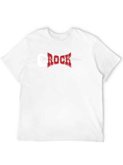 Rock Music T-Shirt - Classic Guitar Design