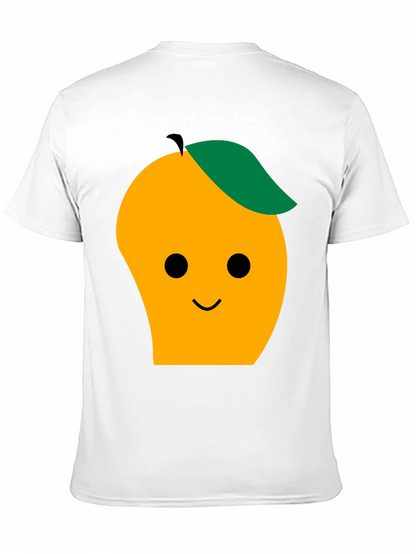 Cute Mango Graphic Tee - Black T-Shirt