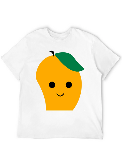 Cute Mango Graphic Tee - Black T-Shirt