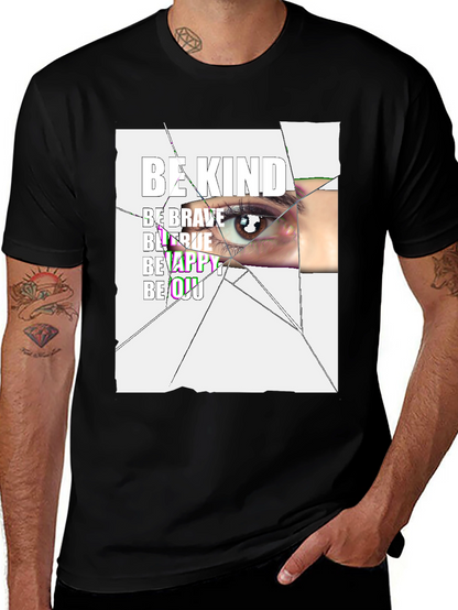 Be Kind Graphic Tee - Positive Message T-Shirt