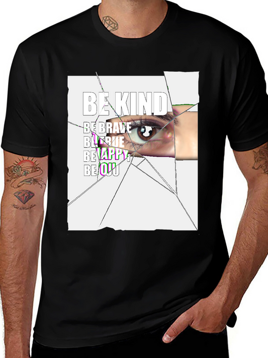 Be Kind Graphic Tee - Positive Message T-Shirt