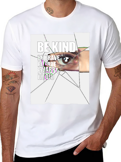 Be Kind Graphic Tee - Positive Message T-Shirt