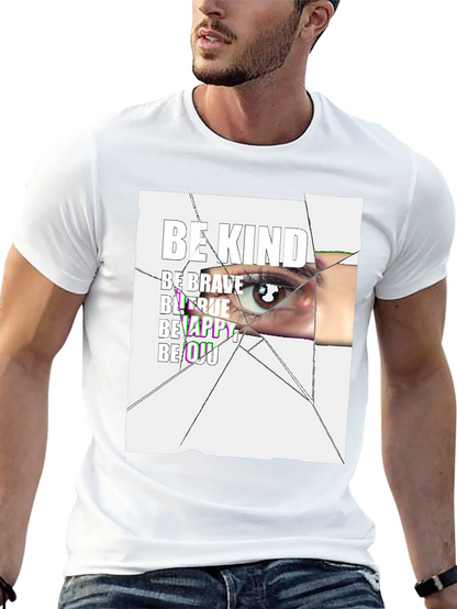 Be Kind Graphic Tee - Positive Message T-Shirt