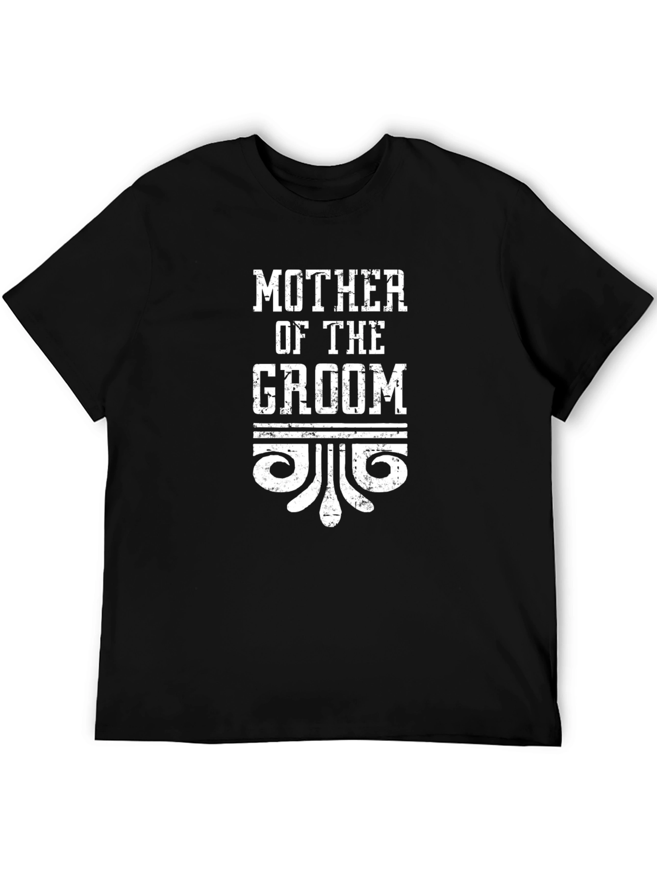 Mother of the Groom Graphic Tee - Black
