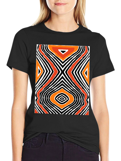 Abstract Pattern T-Shirt - Modern Art Tee
