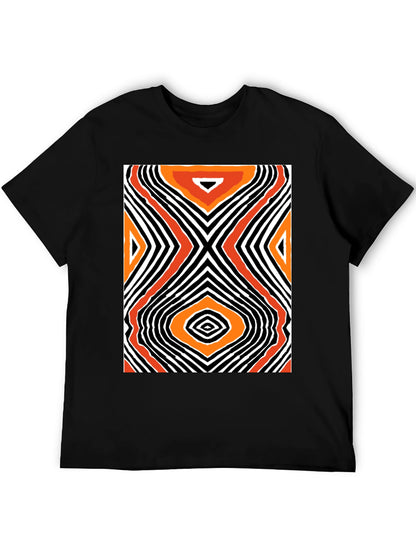 Abstract Pattern T-Shirt - Modern Art Tee