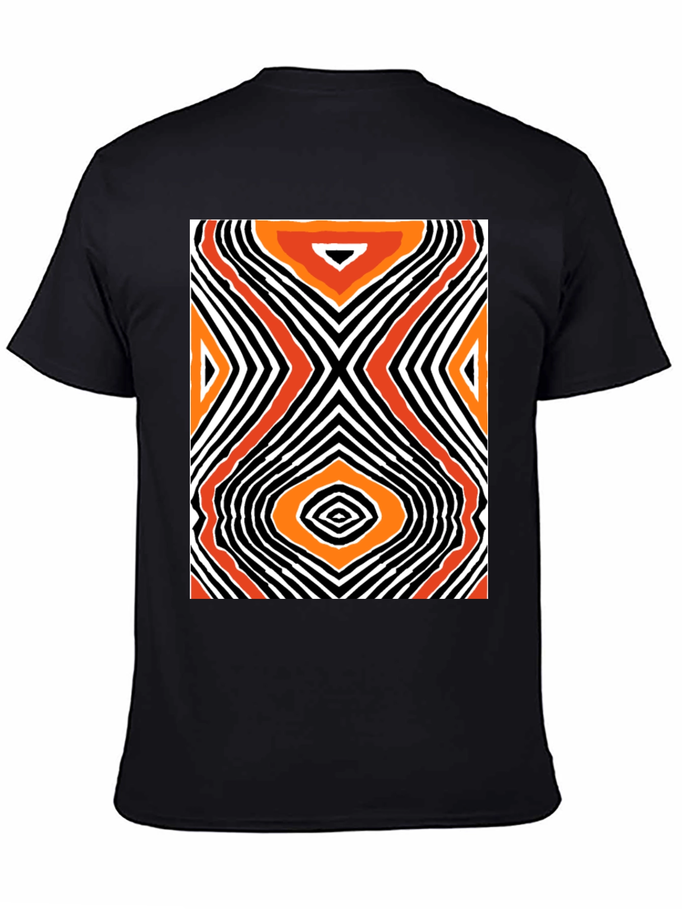 Abstract Pattern T-Shirt - Modern Art Tee