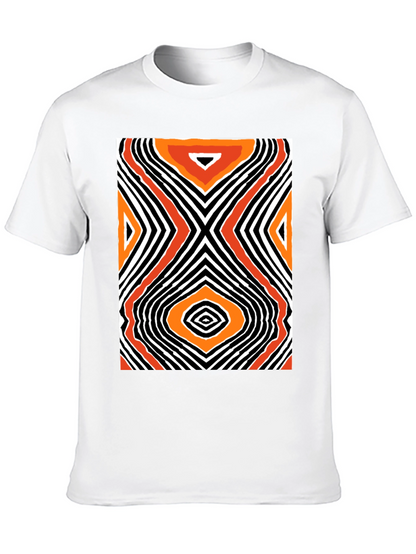 Abstract Pattern T-Shirt - Modern Art Tee