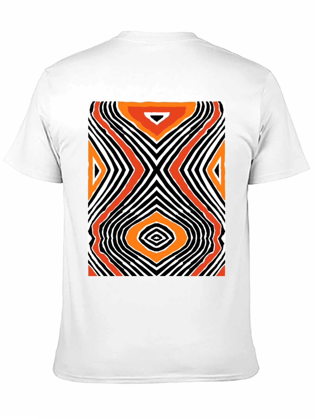 Abstract Pattern T-Shirt - Modern Art Tee