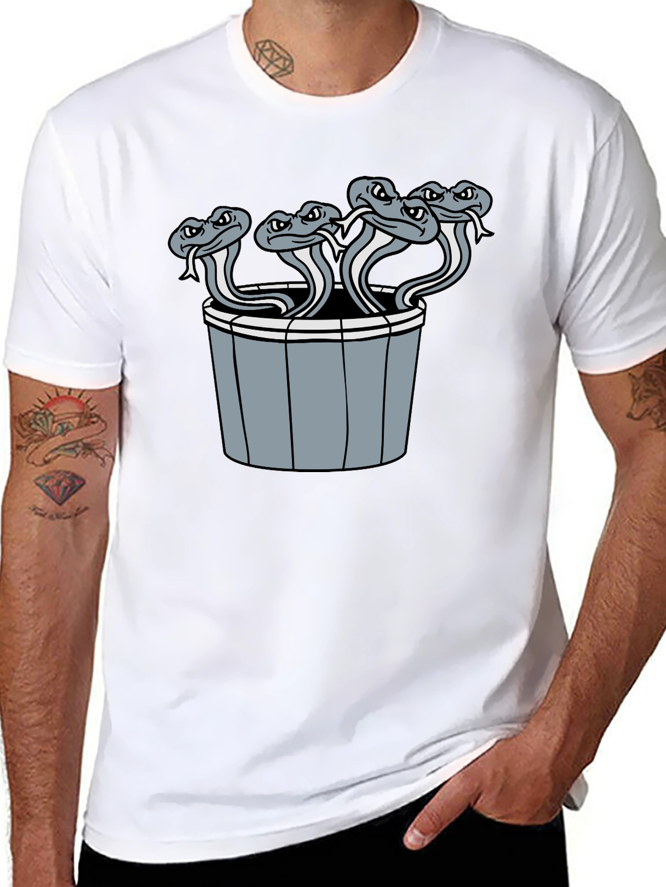 Snakes in a Bucket Graphic Tee