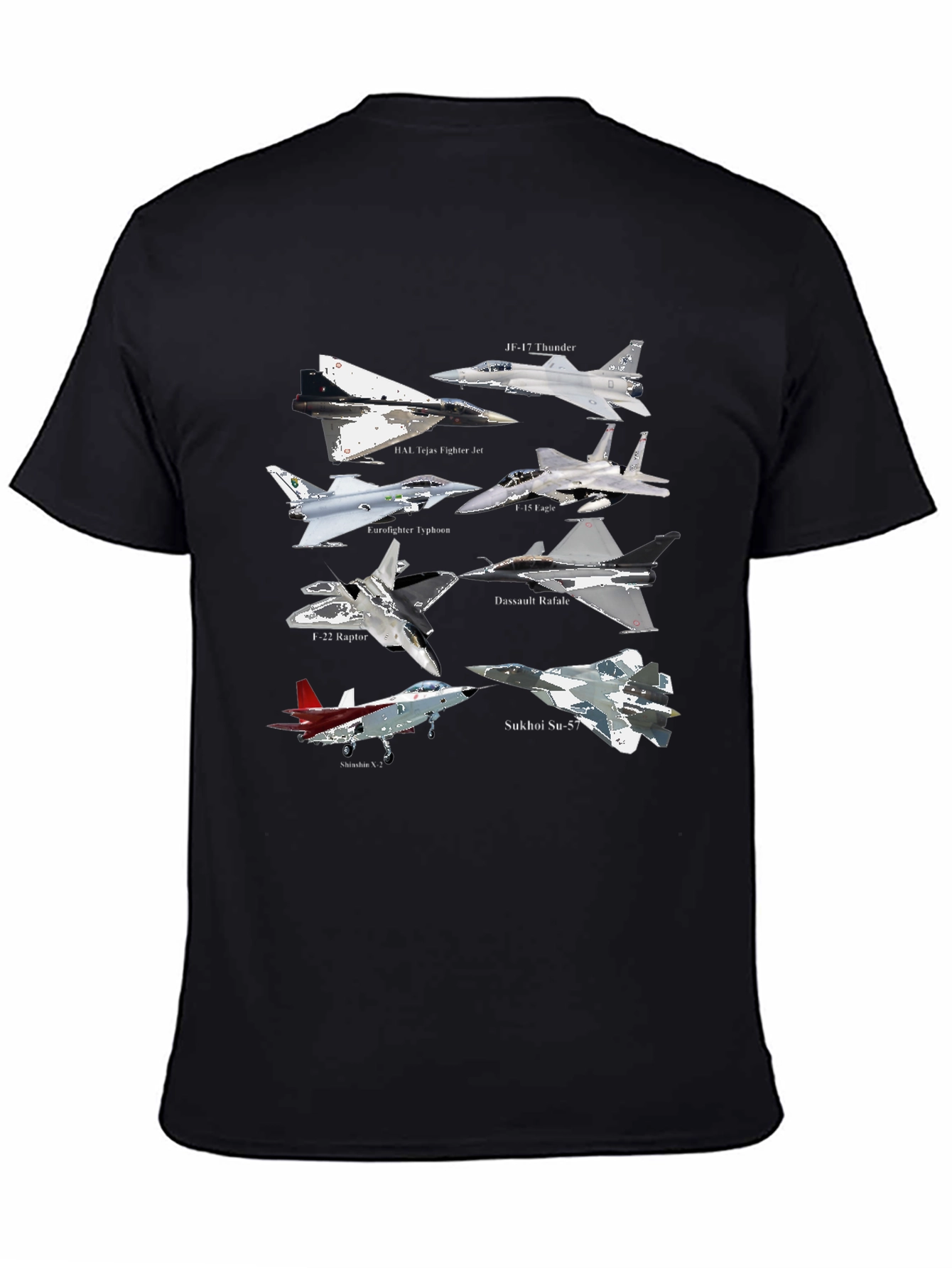 Jet Fighter Planes Graphic T-Shirt