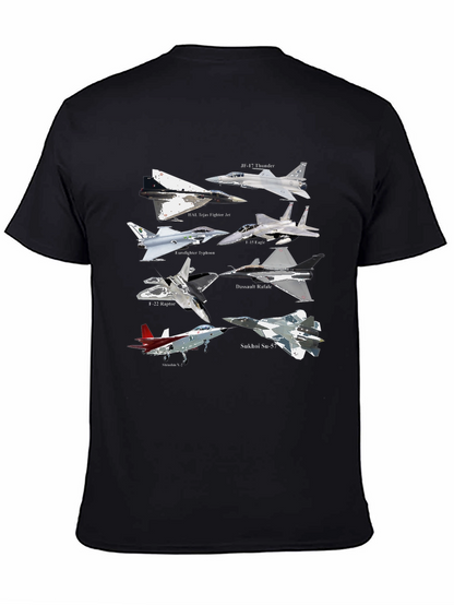 Jet Fighter Planes Graphic T-Shirt