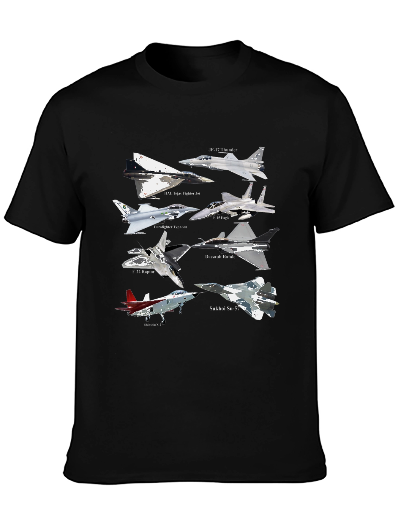 Jet Fighter Planes Graphic T-Shirt