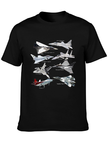 Jet Fighter Planes Graphic T-Shirt