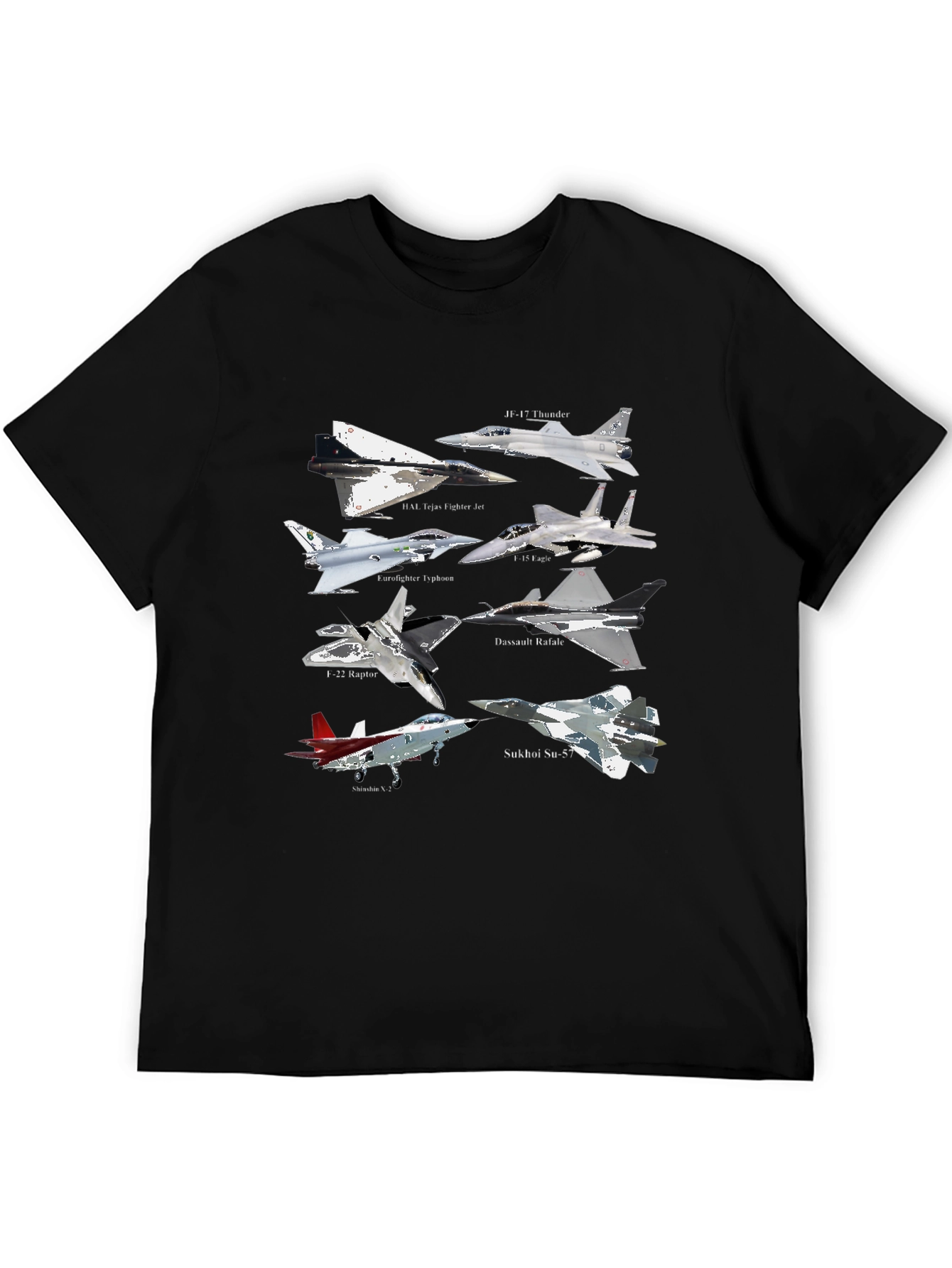 Jet Fighter Planes Graphic T-Shirt