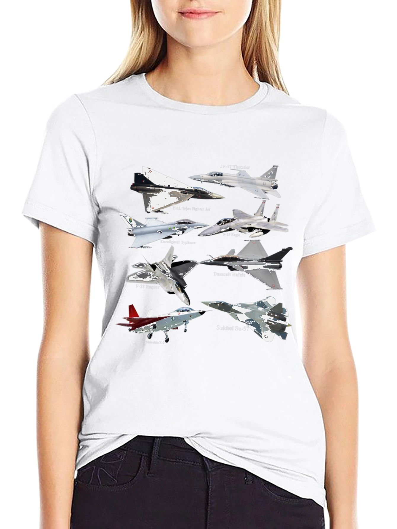 Jet Fighter Planes Graphic T-Shirt