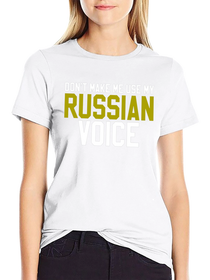 Funny Russian Voice T-Shirt