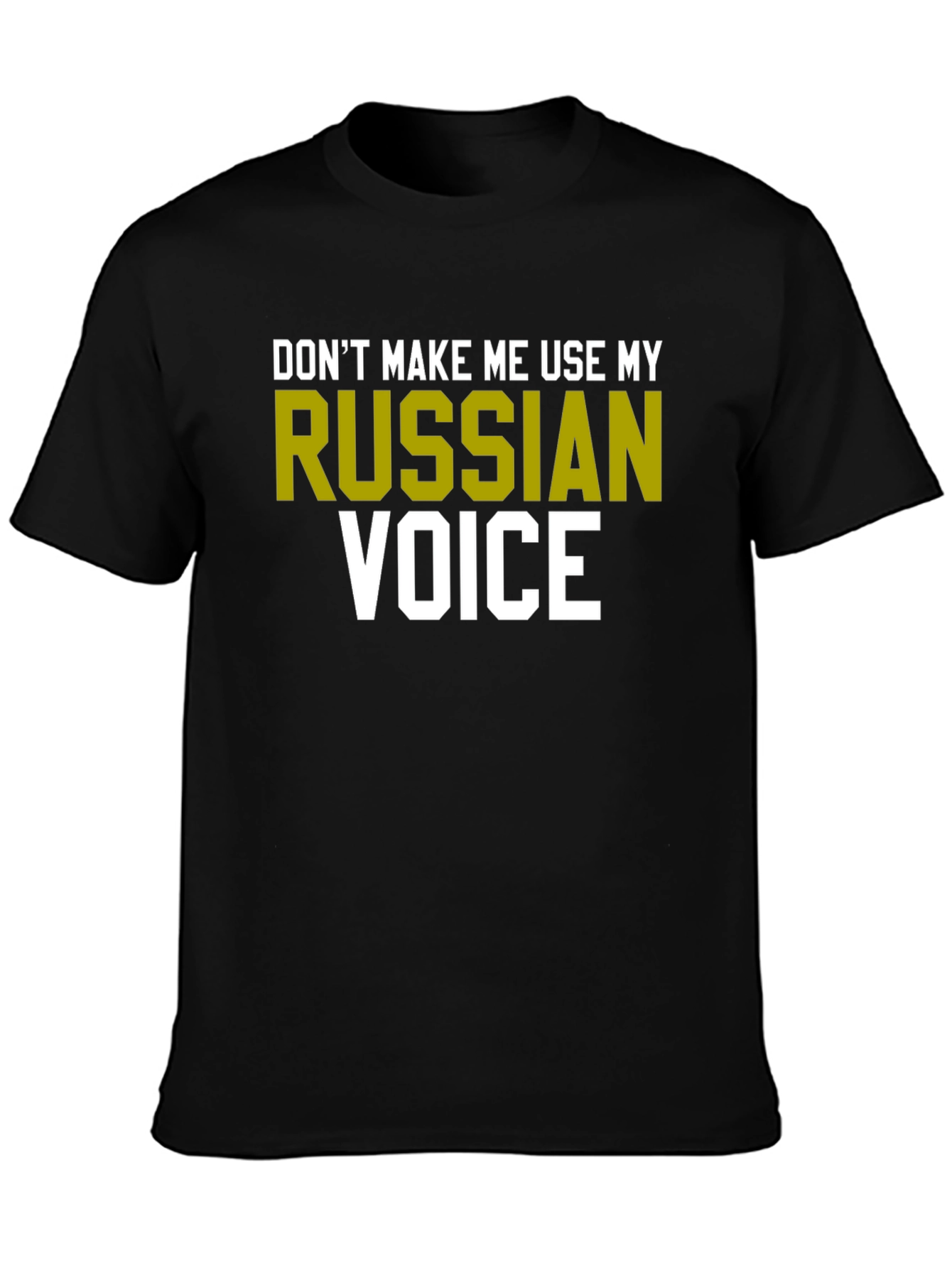 Funny Russian Voice T-Shirt