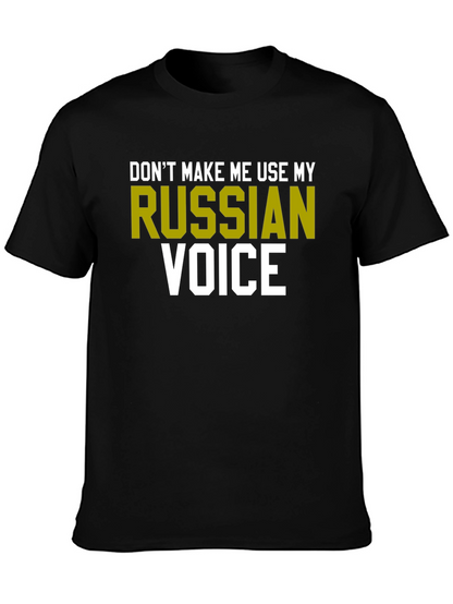 Funny Russian Voice T-Shirt