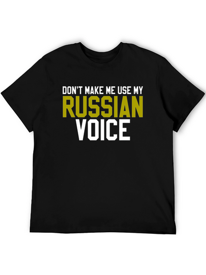 Funny Russian Voice T-Shirt