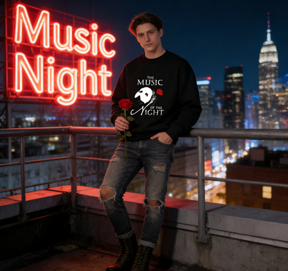 The Music of the Night Phantom Pullover