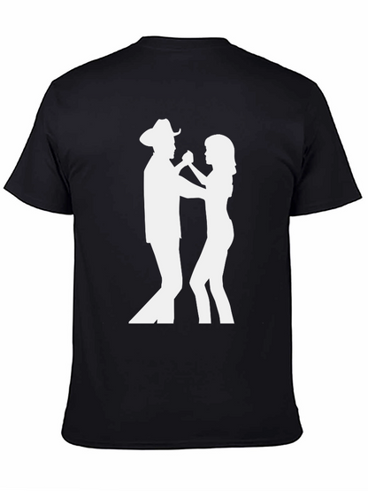 Country Dancing T-Shirt - Cowboy & Partner Graphic Tee