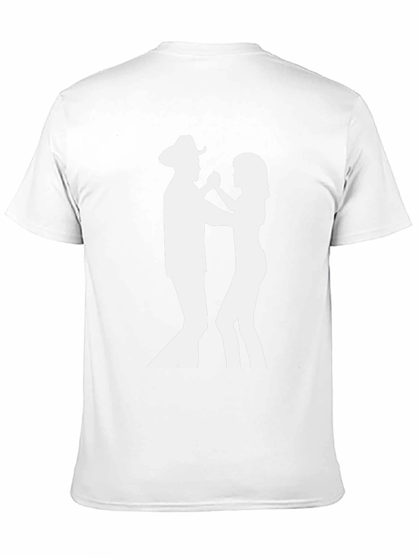 Country Dancing T-Shirt - Cowboy & Partner Graphic Tee