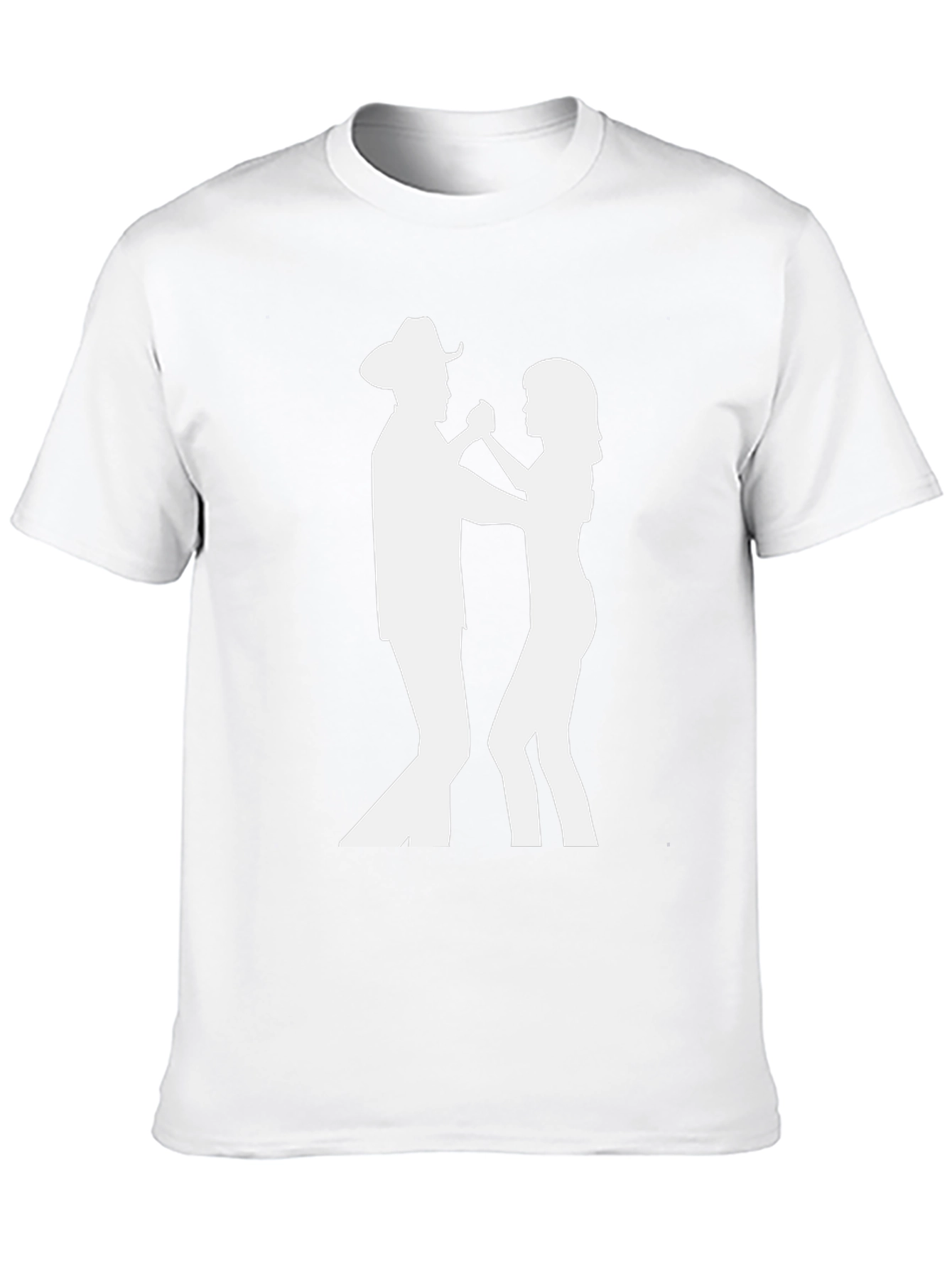 Country Dancing T-Shirt - Cowboy & Partner Graphic Tee