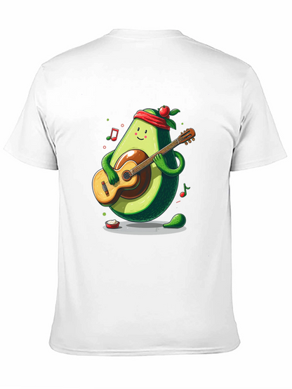 Avocado Guitar Player T-Shirt - Funny Musician Tee