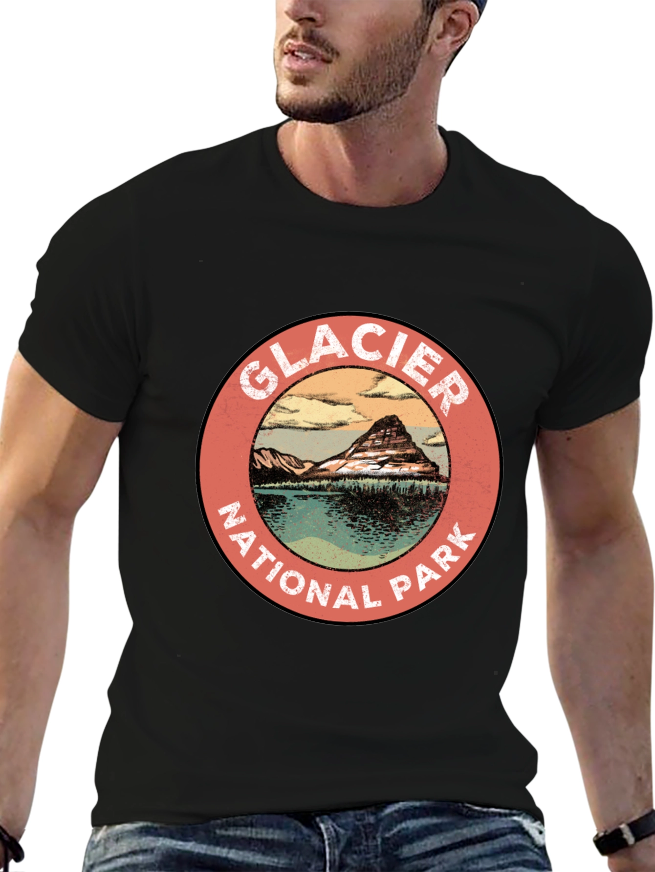 Glacier National Park Graphic Tee