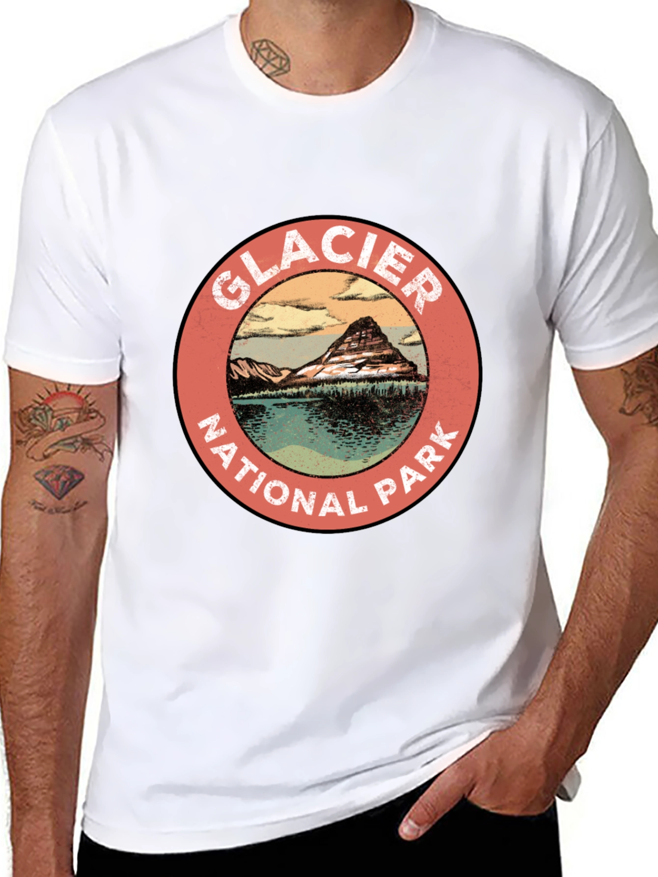 Glacier National Park Graphic Tee