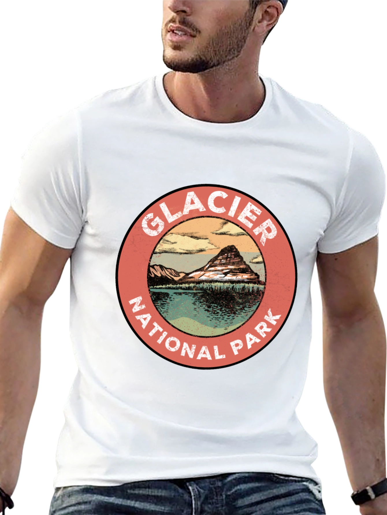 Glacier National Park Graphic Tee