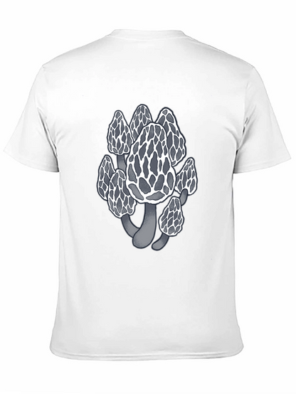 Mushroom Graphic Tee - Unique Morel Design