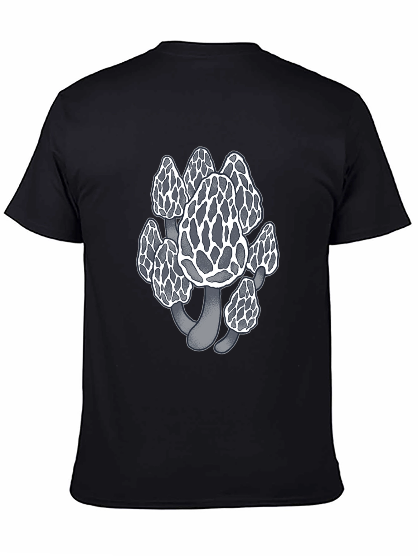 Mushroom Graphic Tee - Unique Morel Design