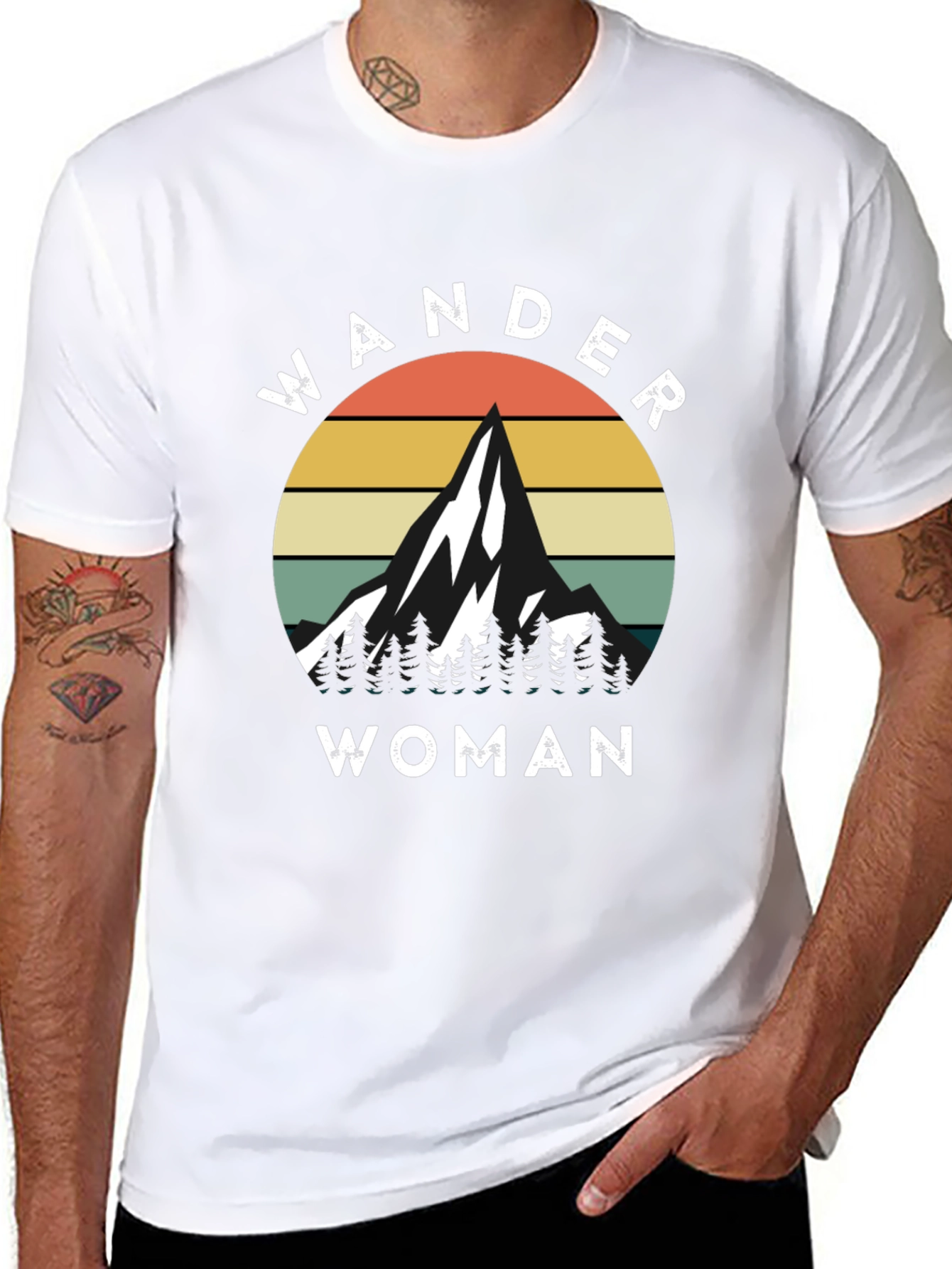 Wander Woman Graphic T-Shirt - Adventure Ready!