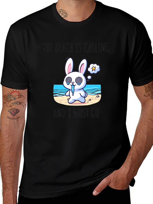 Beach Calling Bunny T-Shirt