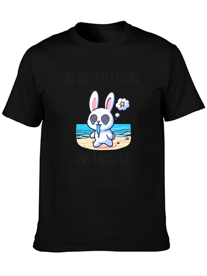 Beach Calling Bunny T-Shirt