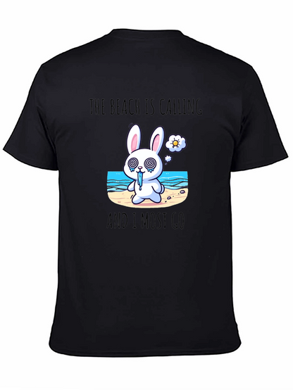 Beach Calling Bunny T-Shirt