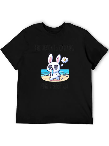 Beach Calling Bunny T-Shirt