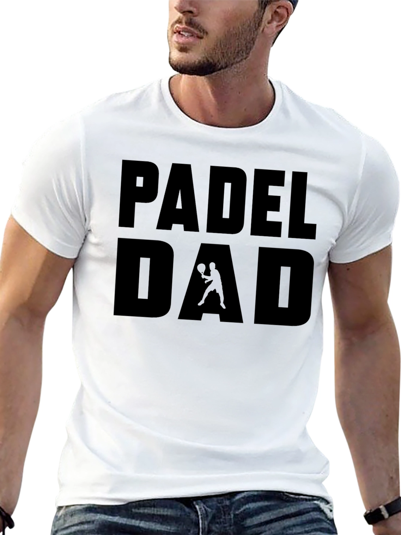 Padel Dad T-Shirt - Stylish Fathers Day Gift