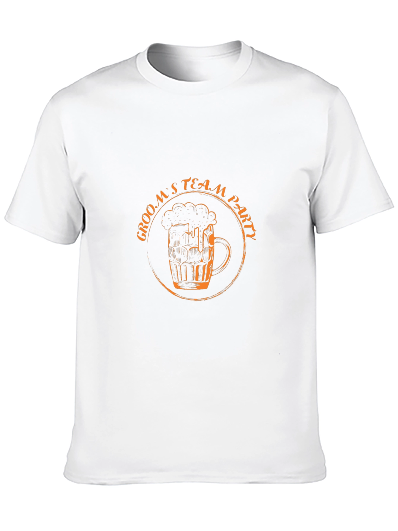 Grooms Team Party T-Shirt - Black