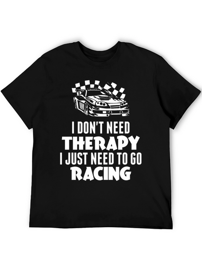 Racing Therapy T-Shirt | Car Racing Graphic Tee