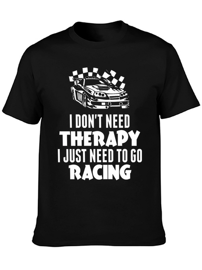Racing Therapy T-Shirt | Car Racing Graphic Tee