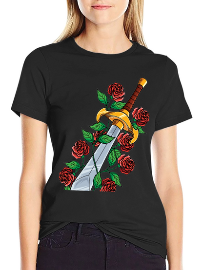 Sword & Roses Graphic Tee - Menswear
