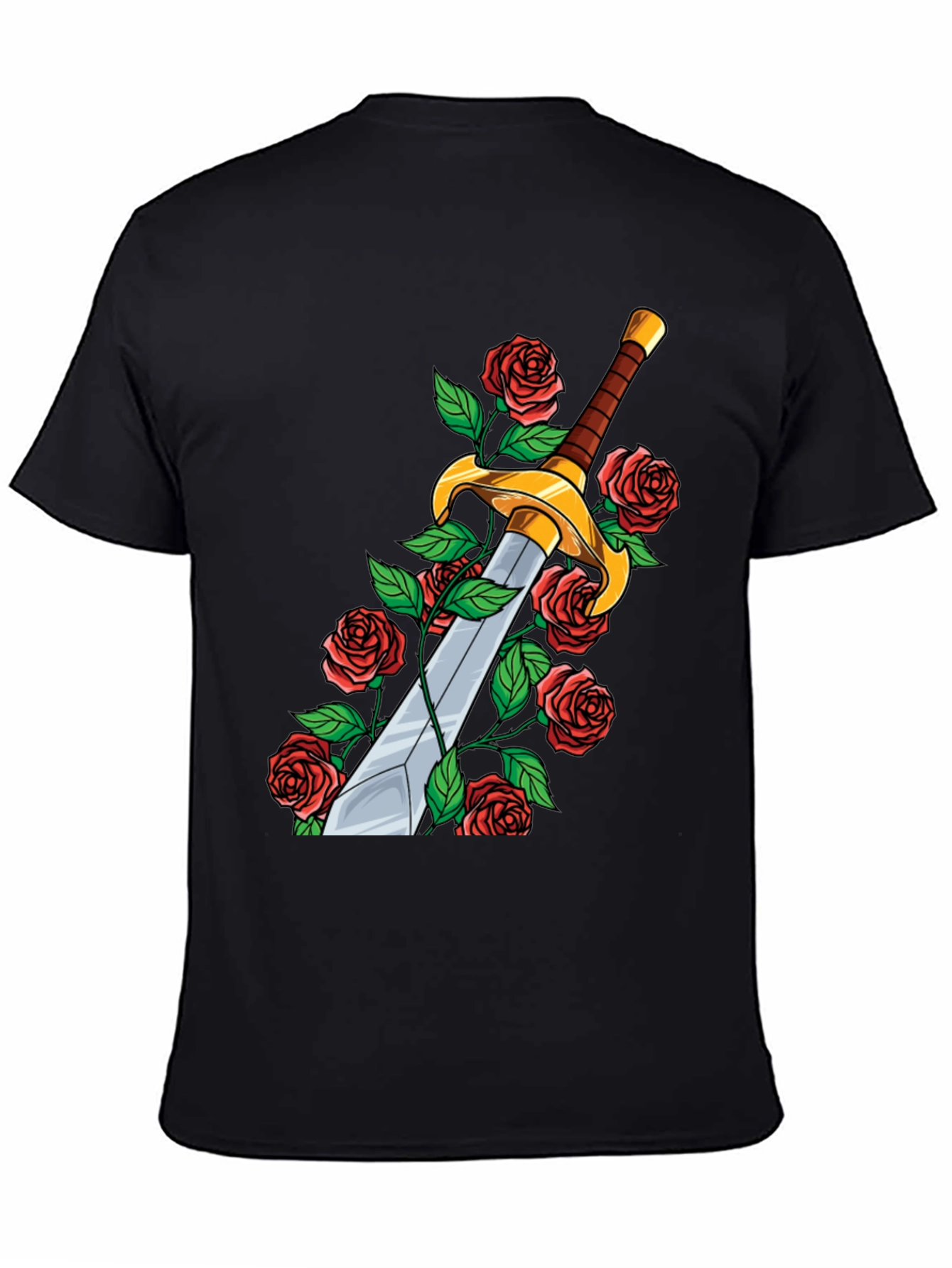 Sword & Roses Graphic Tee - Menswear