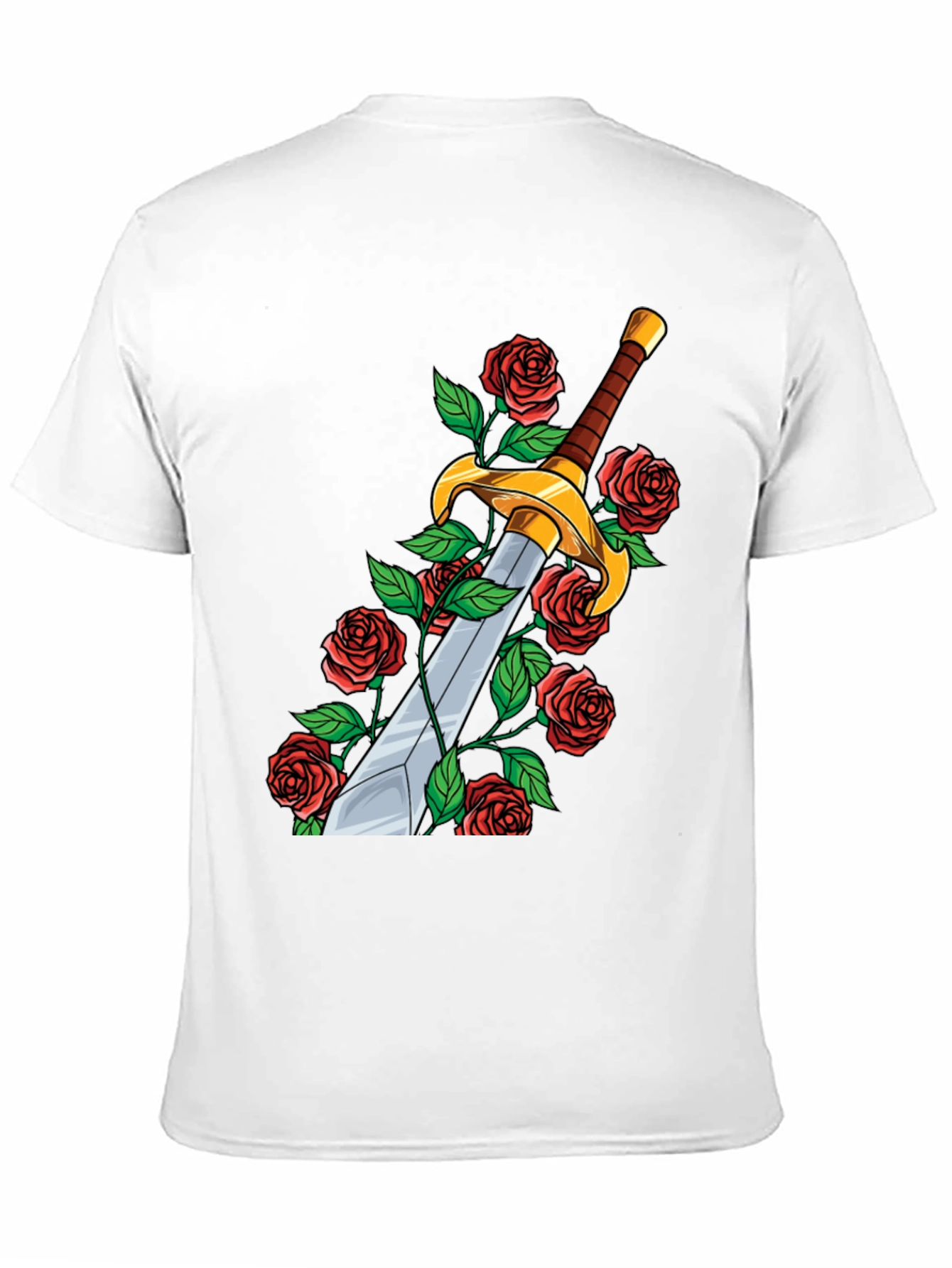 Sword & Roses Graphic Tee - Menswear