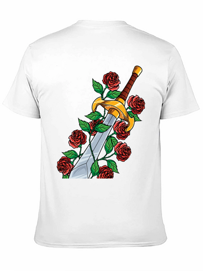 Sword & Roses Graphic Tee - Menswear