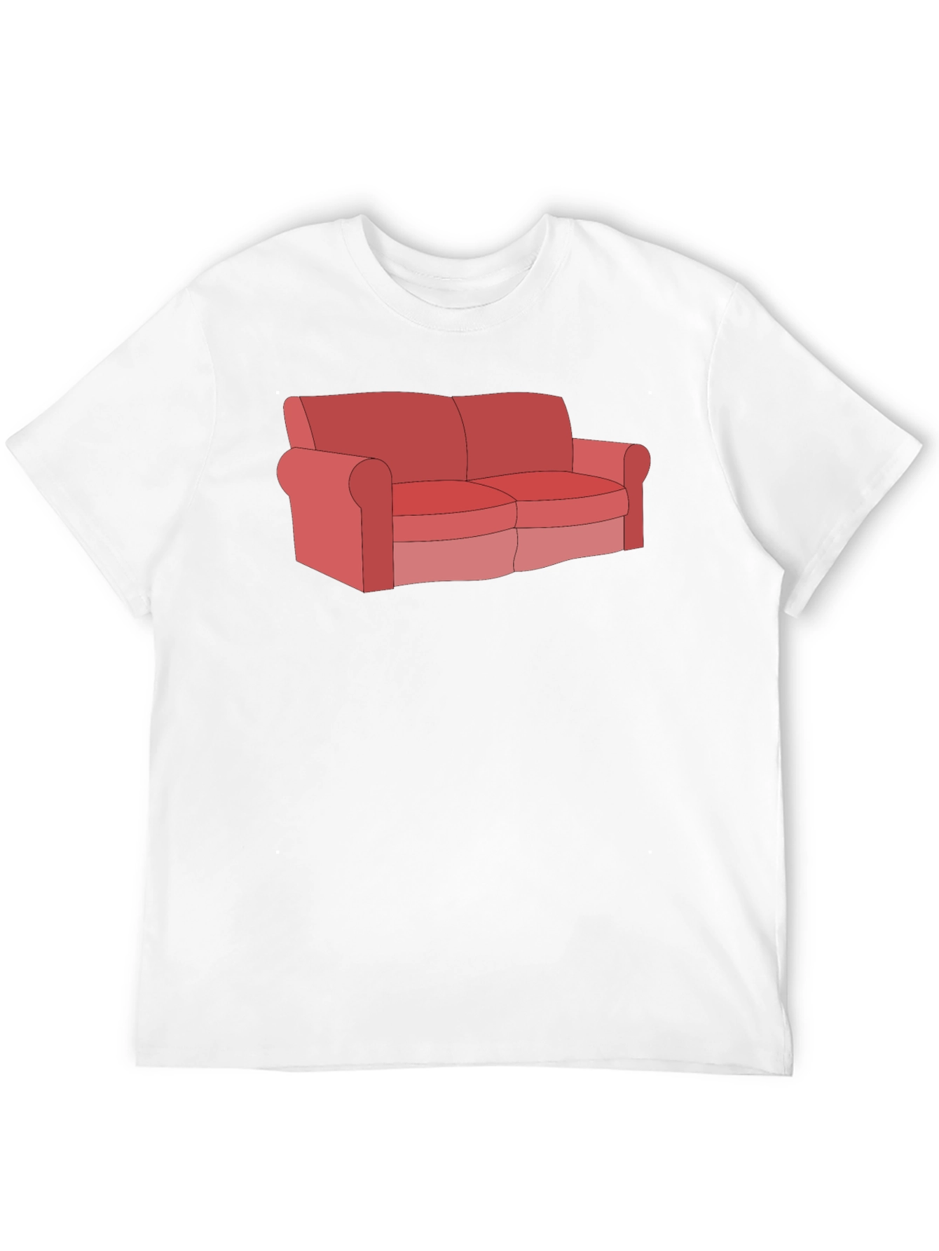 Couch T-Shirt - Funny Cartoon Graphic Tee