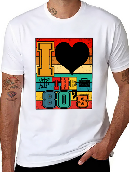 I Love the 80s Retro T-Shirt