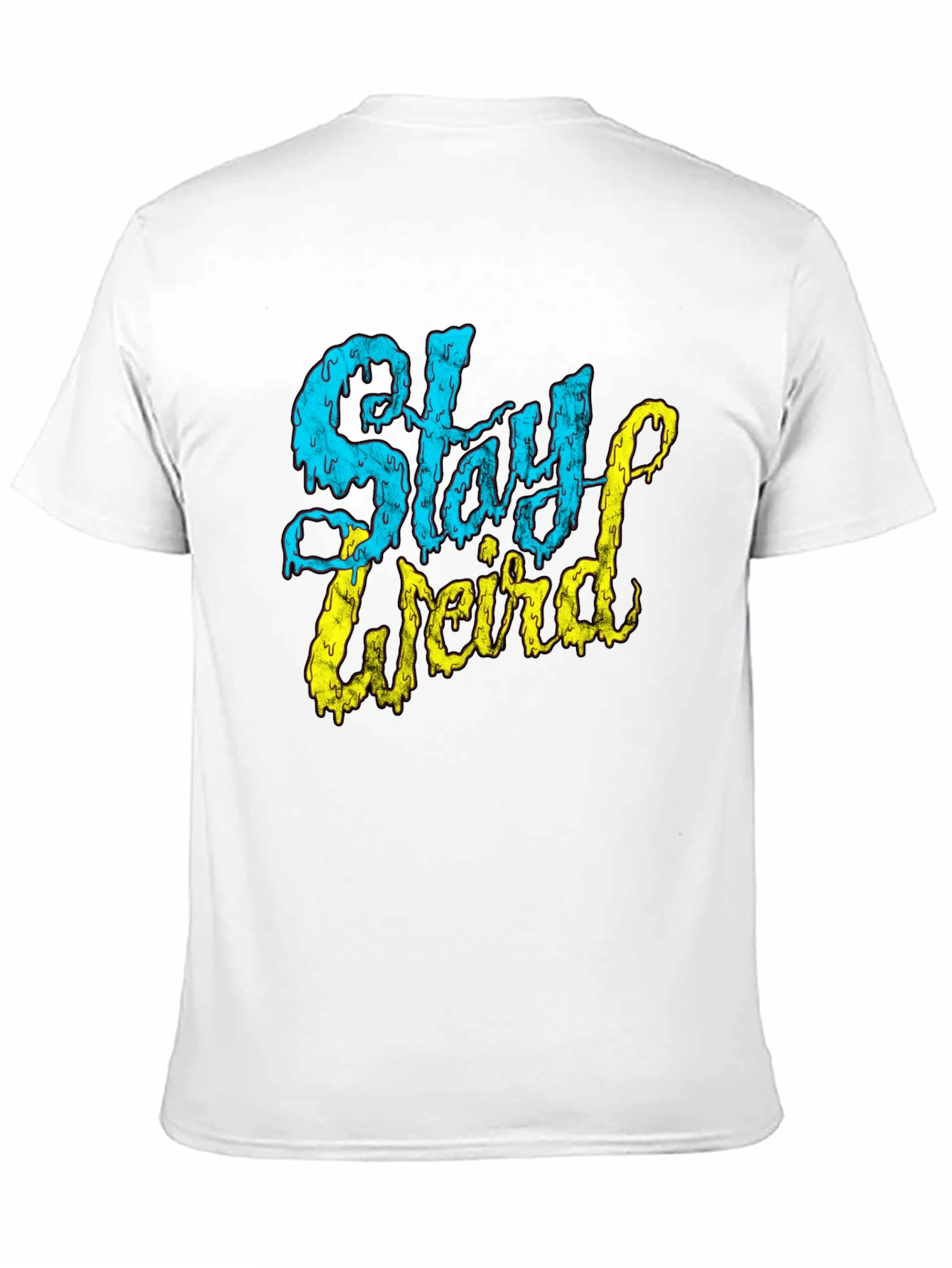 Stay Weird Graphic T-Shirt - Black Tee